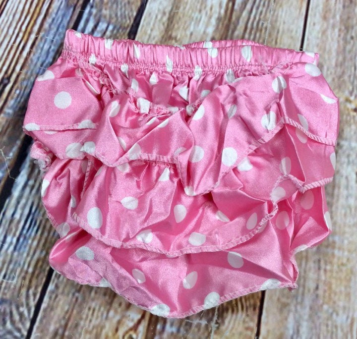 Patterned Satin Bloomer Bummie Diaper Covers