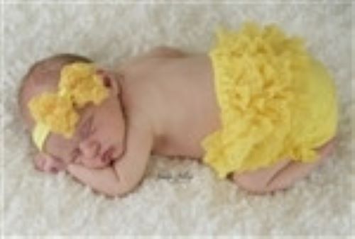 Baby Lace Ruffle Bloomer Bummie Diaper Covers