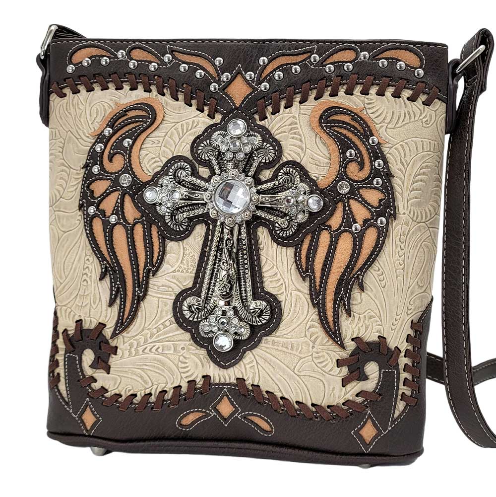 Western Concealed Carry Concho Embroidered Shoulder Handbag and Wallet Set  - Etsy Canada